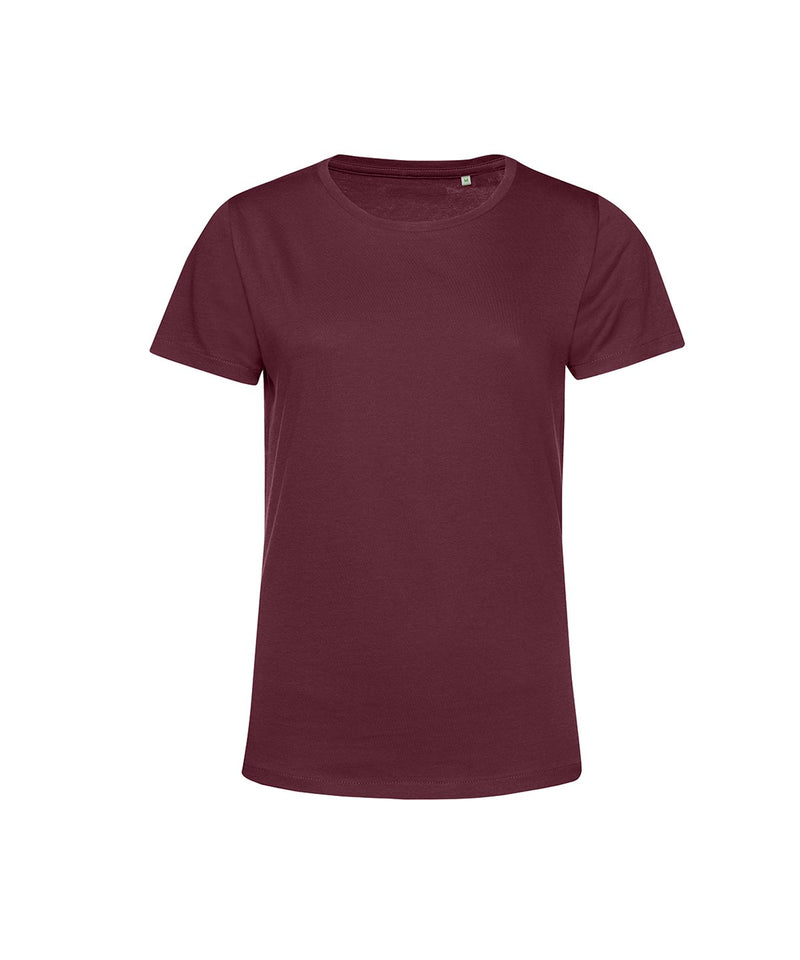 B&C Collection Inspire E150 Womens T Shirt B212F in Burgundy