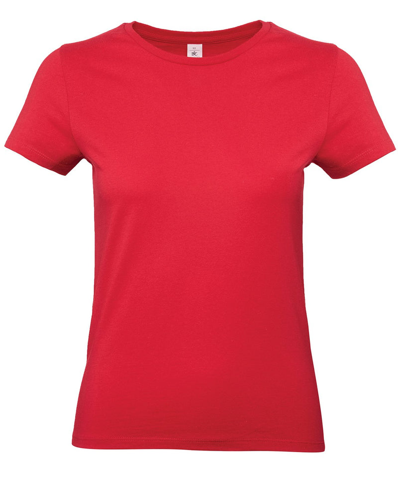 B&C Collection E190 women's t-shirt B220F in red