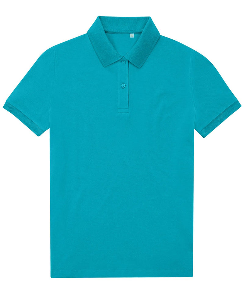 B&C Collection My Eco Polo 6535 Women B265F in Popturquoise
