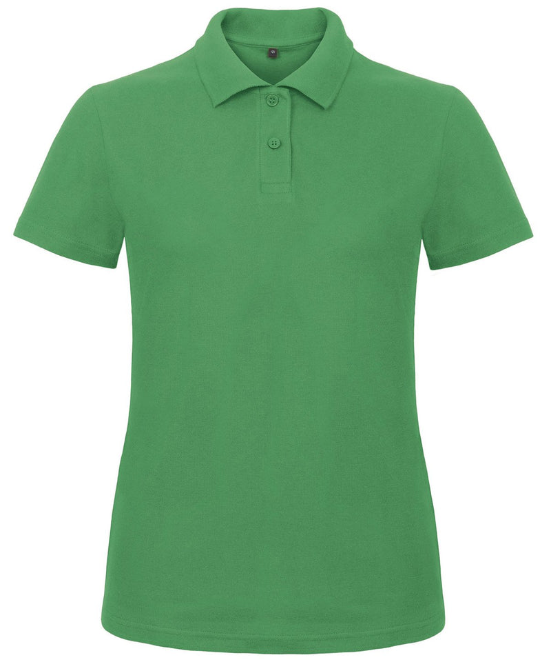 B&C Collection ID001 women's polo B306F in kelly green