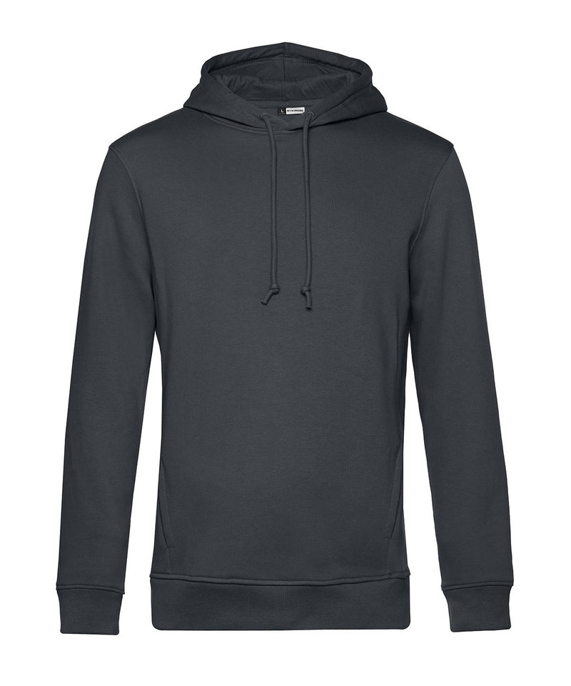 B&C Collection Inspire Hooded Sweatshirt BA001 in Asphalt