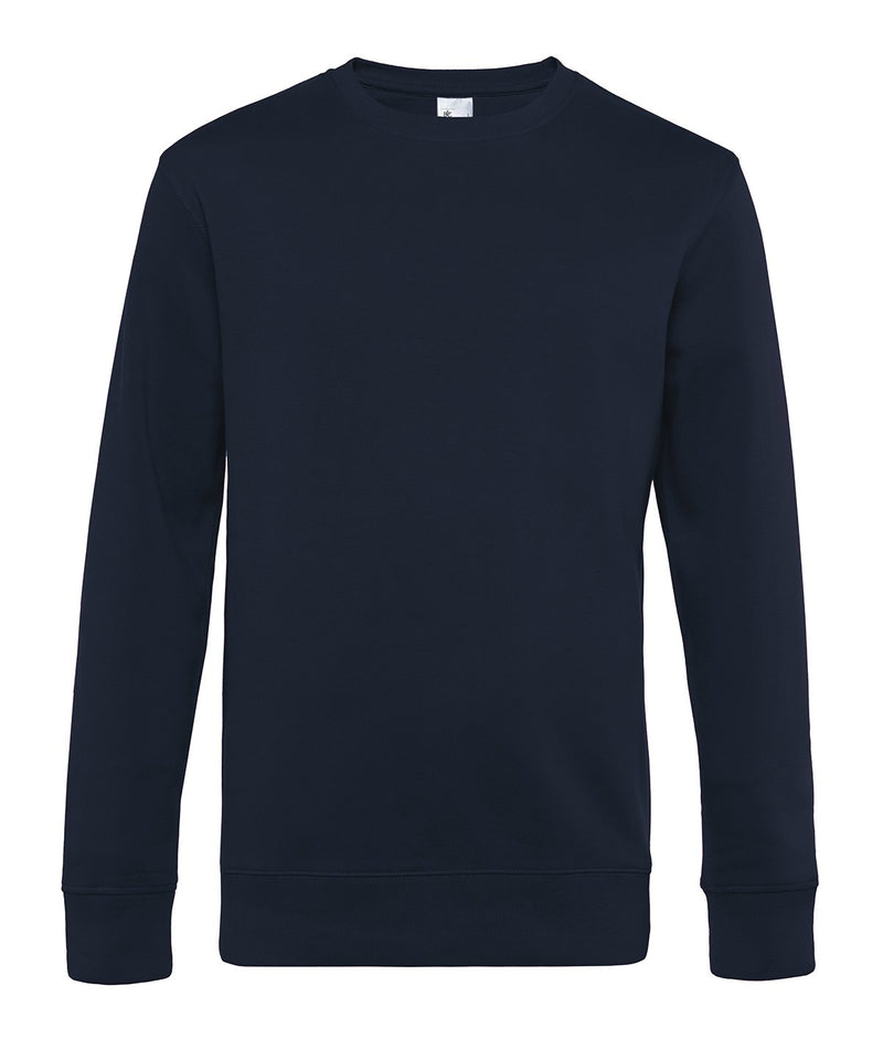 B&C Collection King Crew Neck Sweatshirt BA010 in Navy