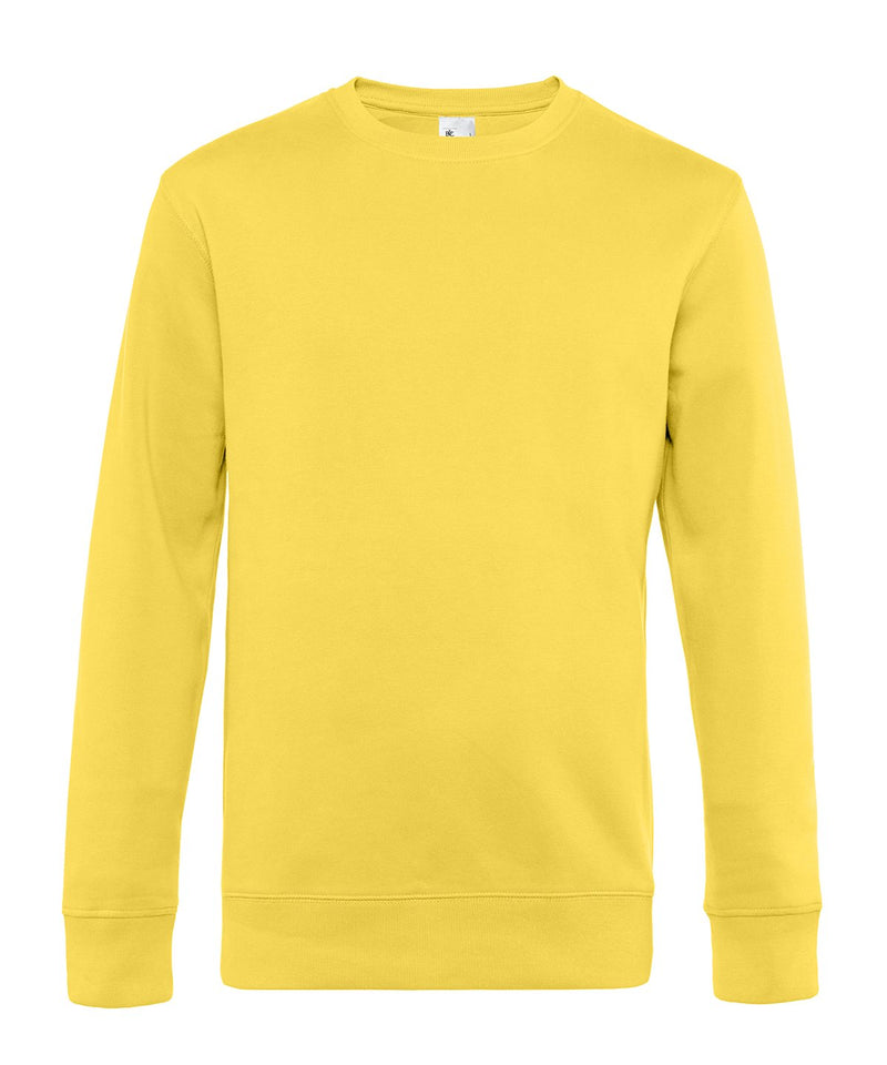 B&C Collection King Crew Neck Sweatshirt BA010 B in Yellowfizz