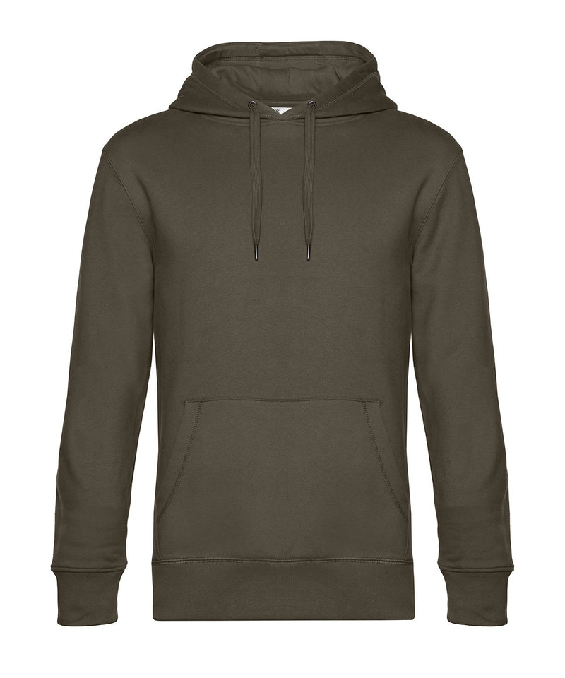 B&C Collection King Hooded Sweatshirt BA011 in Khaki