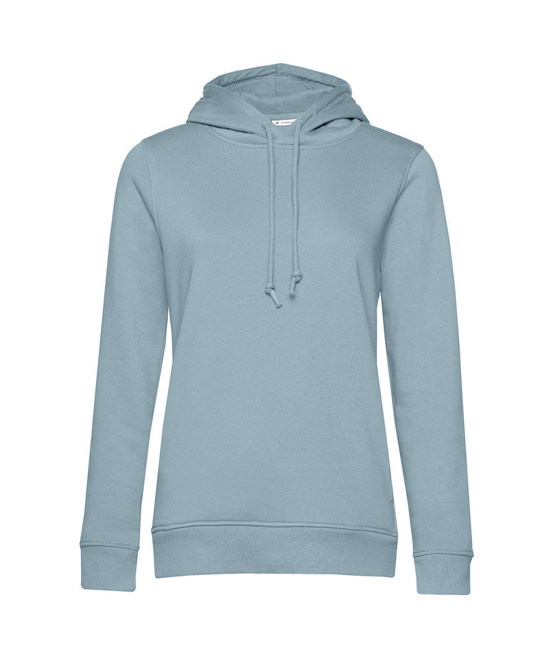 B&C Inspire women's hooded sweatshirt BA01F in blue fog