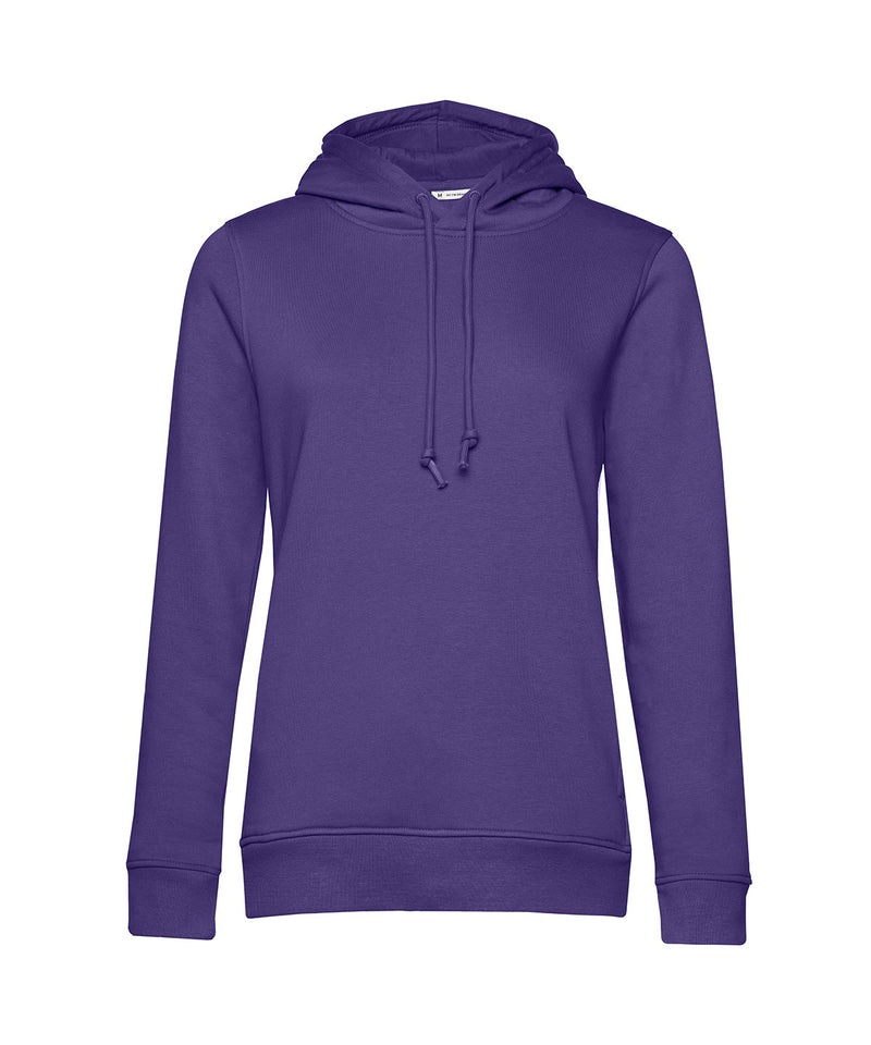 B&C Inspire women's hooded sweatshirt BA01F in radiant purple
