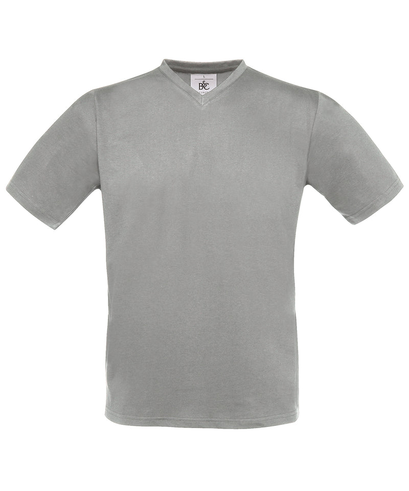 B&C Collection Exact V-neck t-shirt BA108 in sports grey