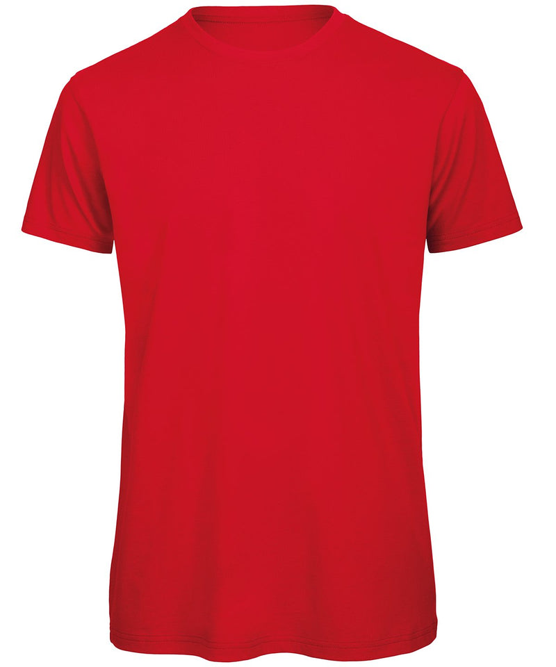 B&C Collection Inspire Mens T Shirt BA118 in Red