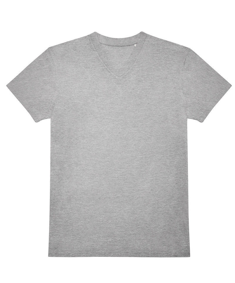 B&C Collection E150 V-neck t-shirt BA213 in sport grey