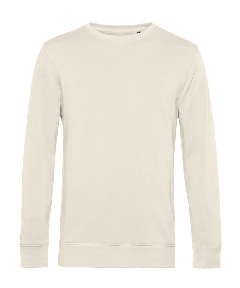 B&C Inspire crew neck sweatshirt BA266 in off-white