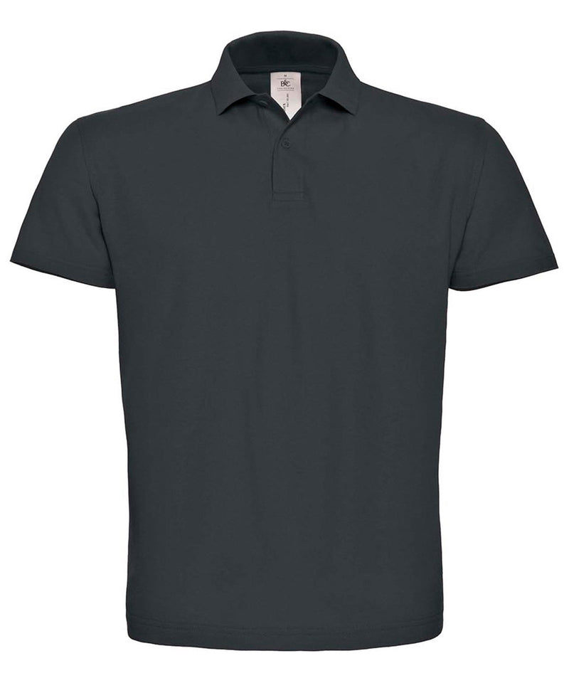 B&C Collection ID001 polo shirt BA306 in anthracite