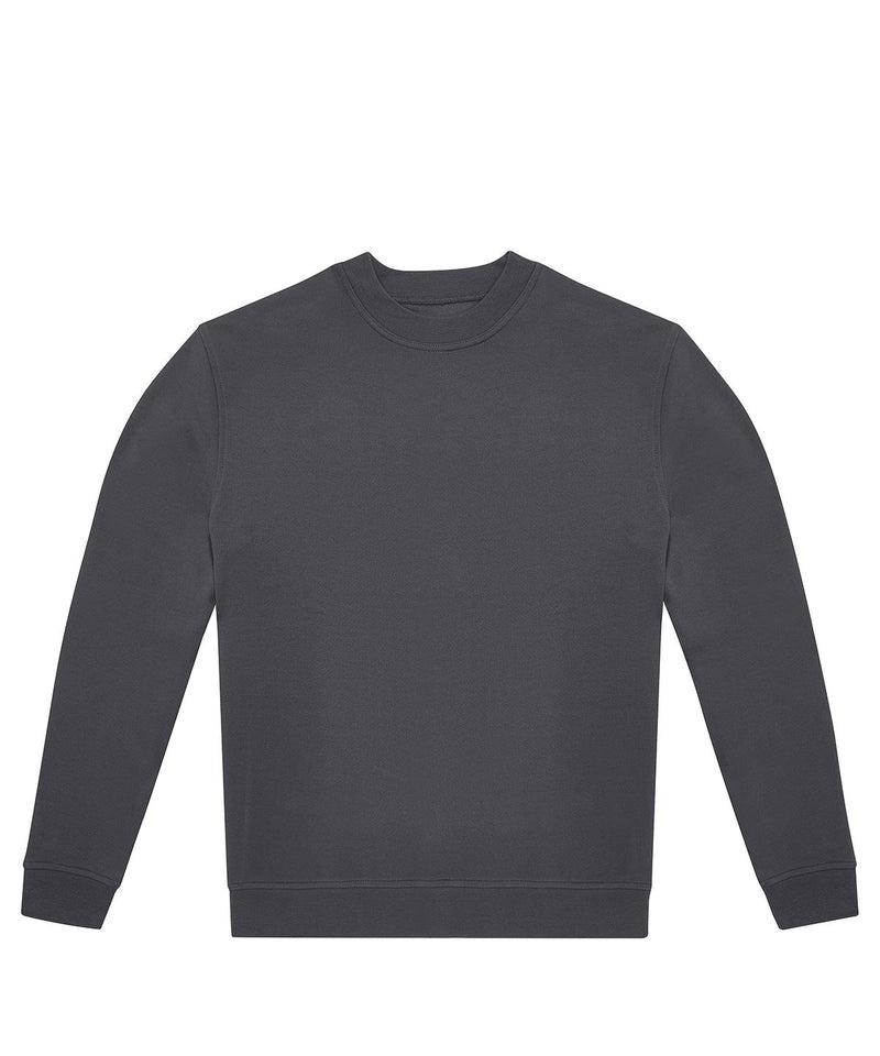 B&C Collection ID332 Crew Sweatshirt BA430 in Darkgrey