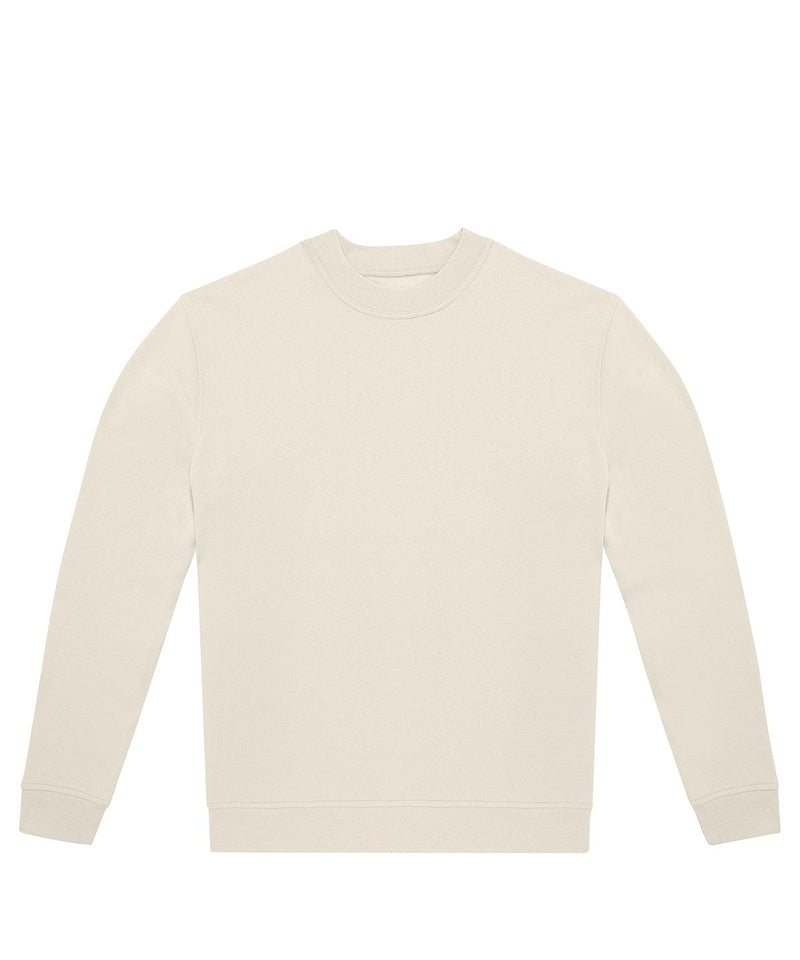 B&C Collection ID332 Crew Sweatshirt BA430 in Offwhite