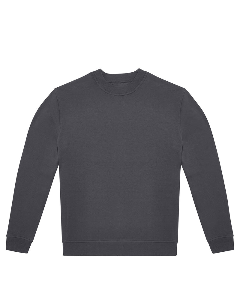 B&C Collection ID222 crew sweatshirt BA433 in dark grey