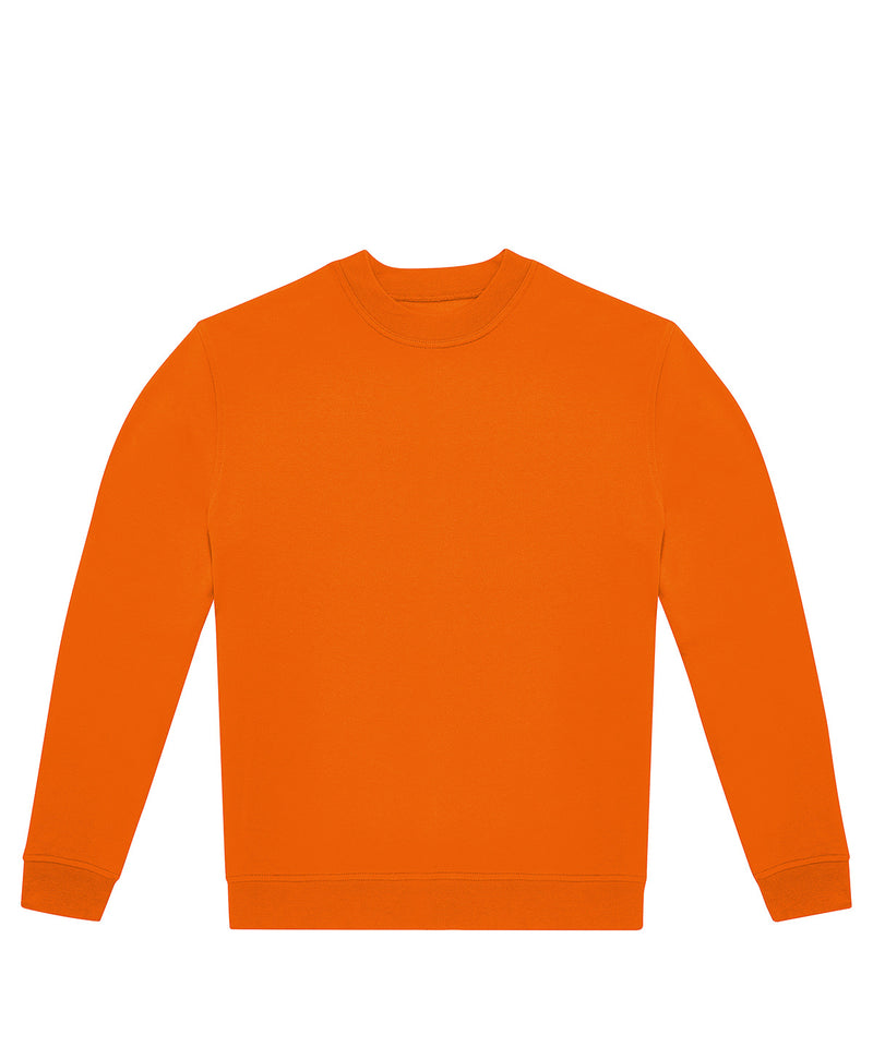B&C Collection ID222 crew sweatshirt BA433 in orange