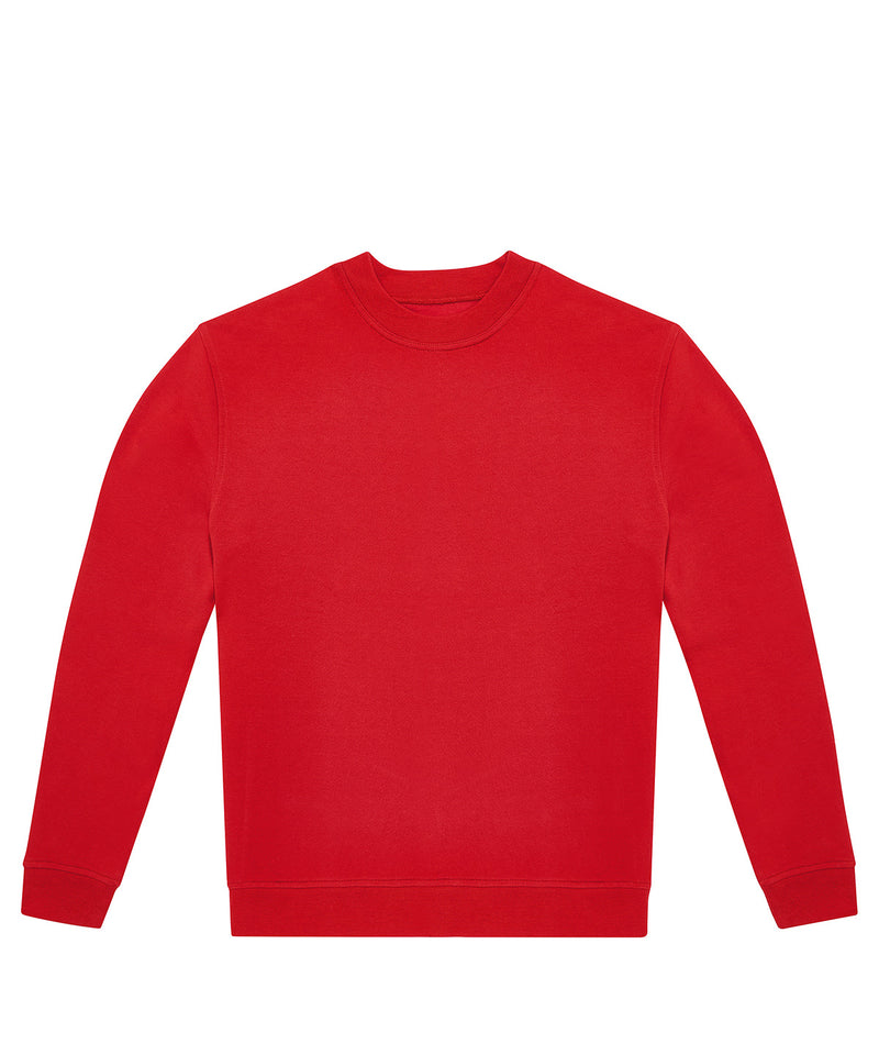 B&C Collection ID222 crew sweatshirt BA433 in red