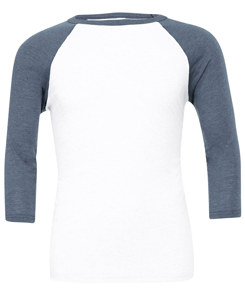Bella Canvas Unisex Triblend Sleeve Baseball Long Sleeve T-Shirt