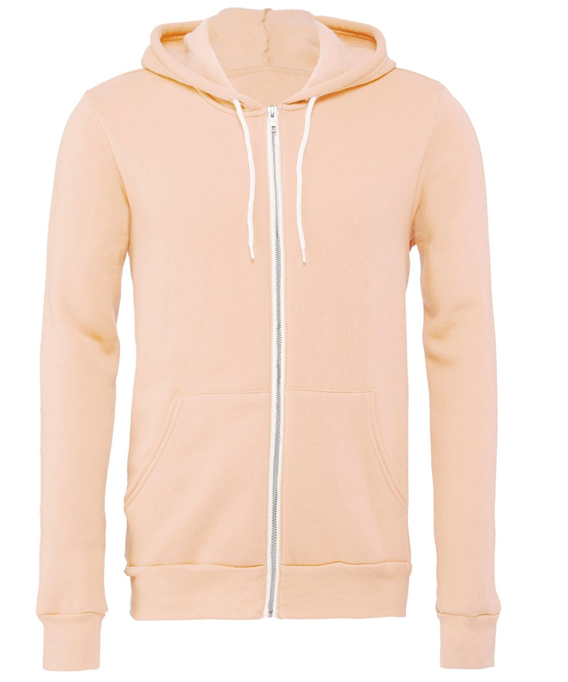 Bella Canvas Unisex Polycotton Fleece Full-Zip Hoodie