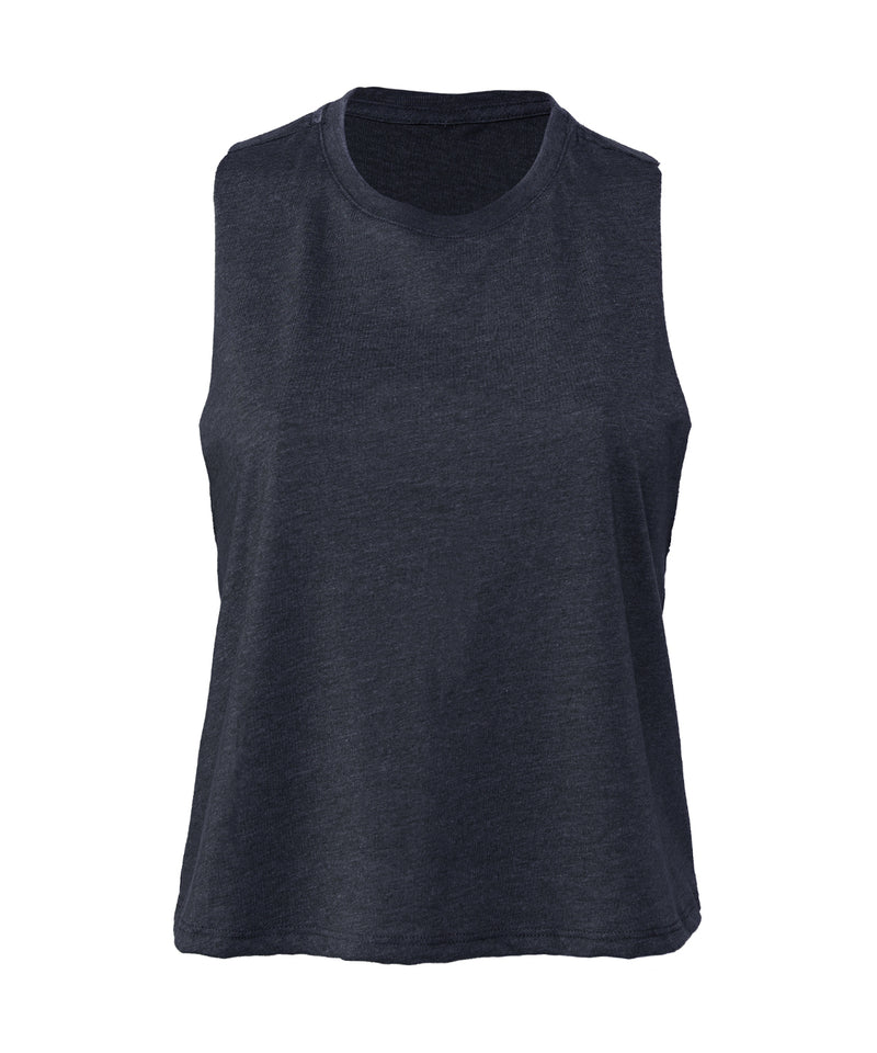 Bella Canvas Women's Racerback Cropped Tank Top