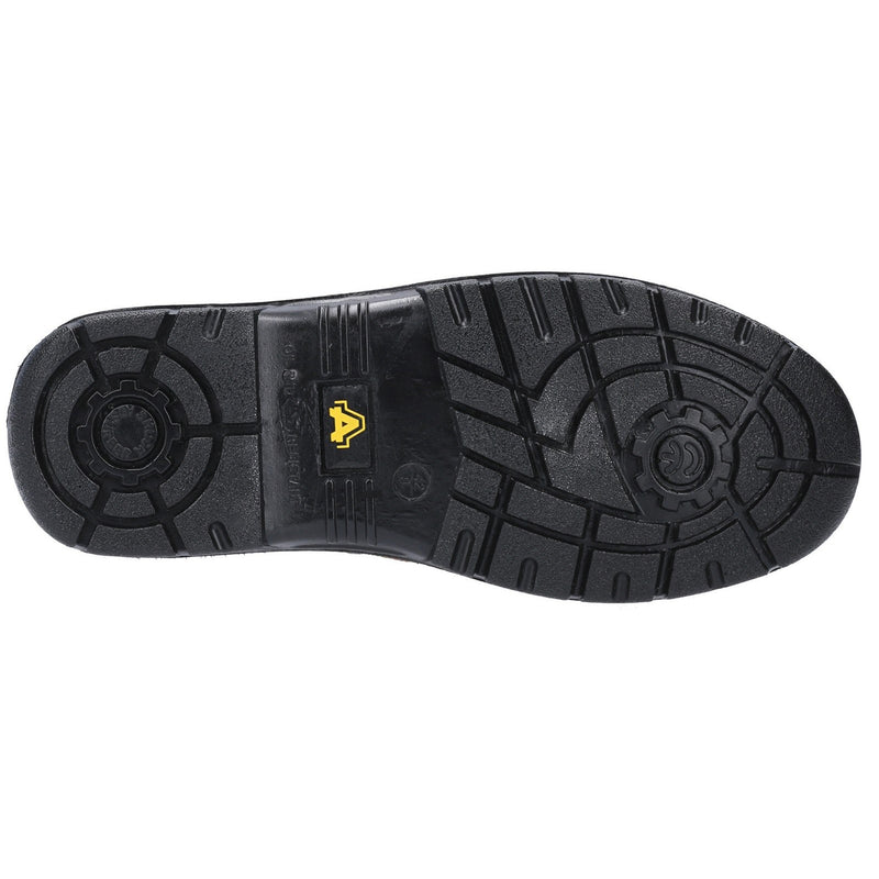 Overhead view of the water-resistant FS142 rigger boot.