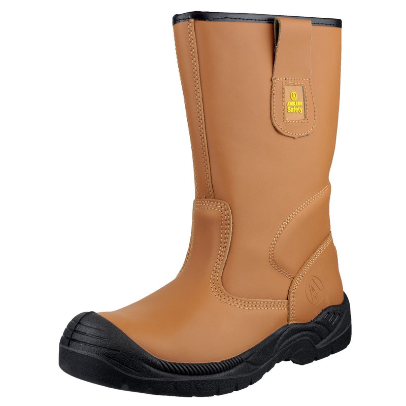 Sole tread of the Amblers FS142 safety rigger boot.