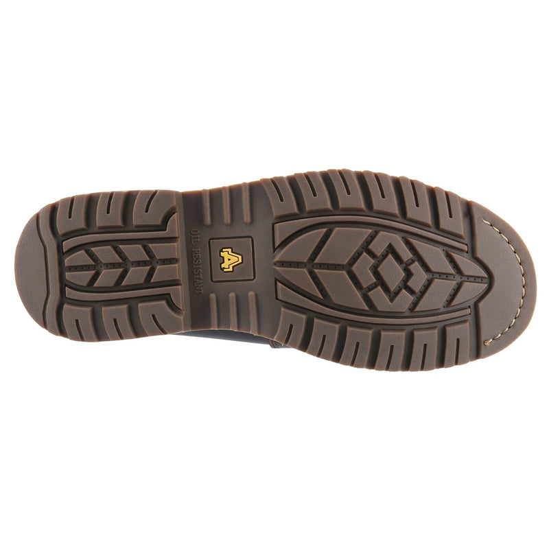 Top view of the lace-up FS164 boot.