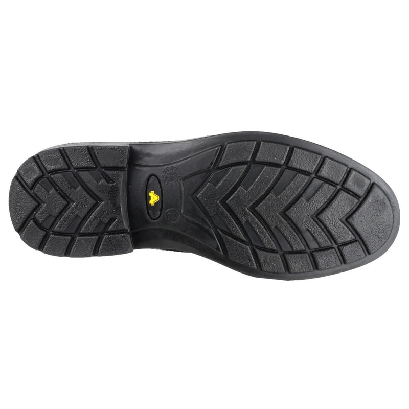 Top view of the lace-up FS62 Gibson safety shoe.