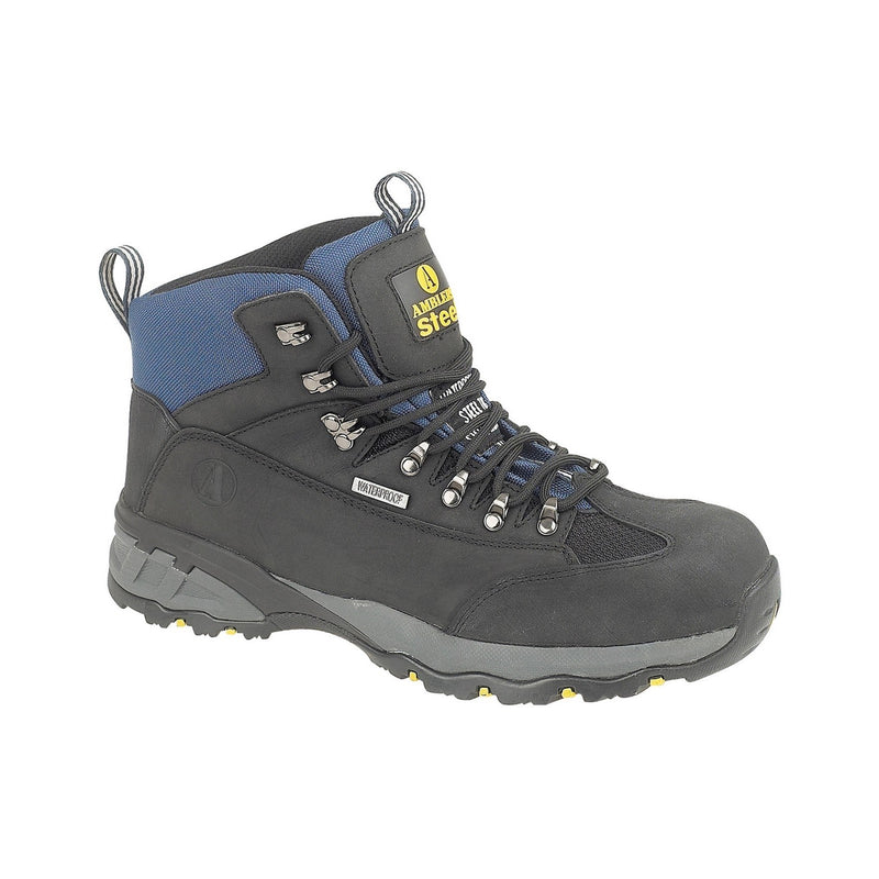 Close-up of the padded tongue and lining of the FS161 boot.