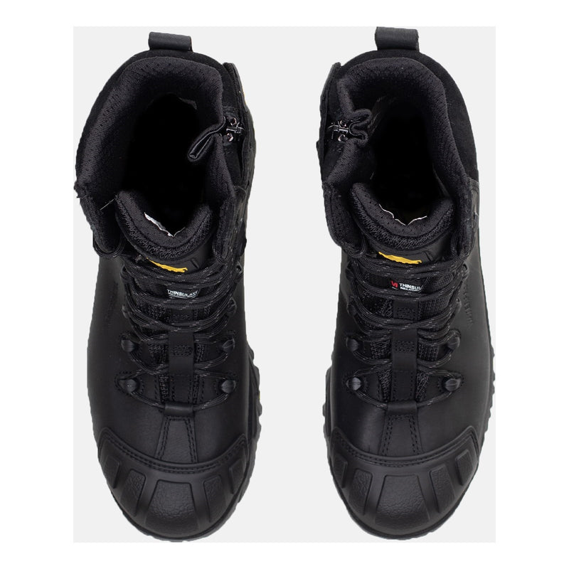 An alternative on-foot view of the FS999 hi-leg safety boot.