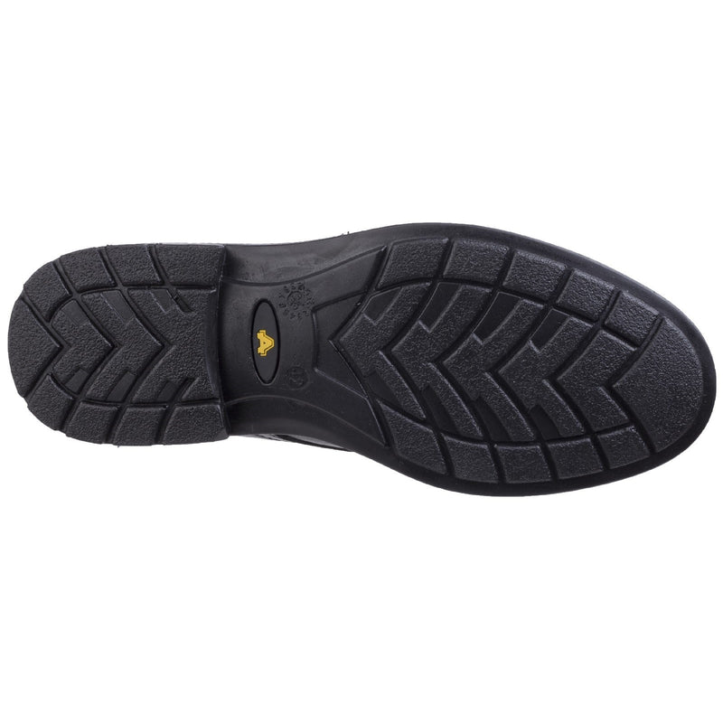 Top-down view of the lace-up Amblers FS45 safety shoe.