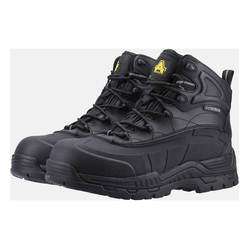 Close-up lifestyle photograph of the FS430 hybrid safety boot.