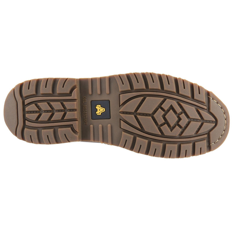 Top view of the classic Amblers FS165 safety dealer boot.