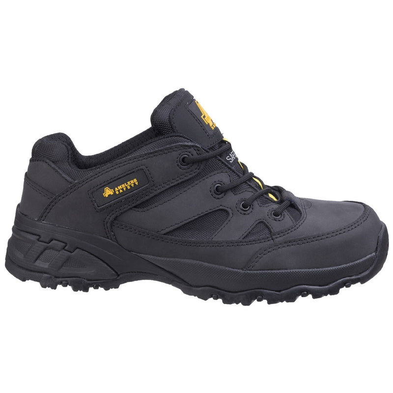 Inner lining detail of the Amblers FS68C metal-free trainer.