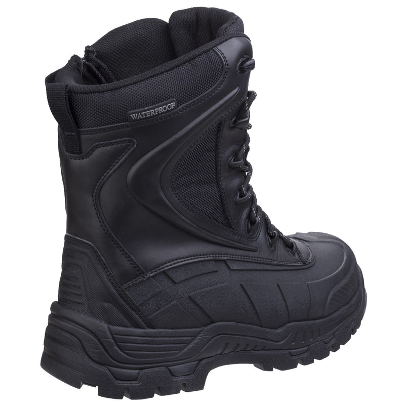 Side profile of the tall AS440 hybrid waterproof boot.