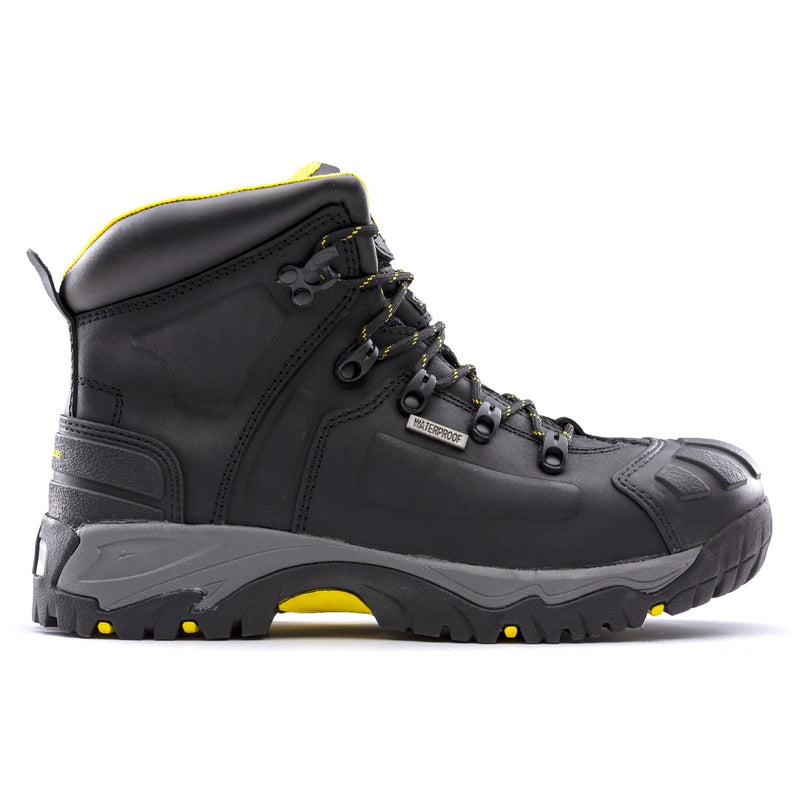 Padded lining and insole of the AS803 wide-fit safety boot.