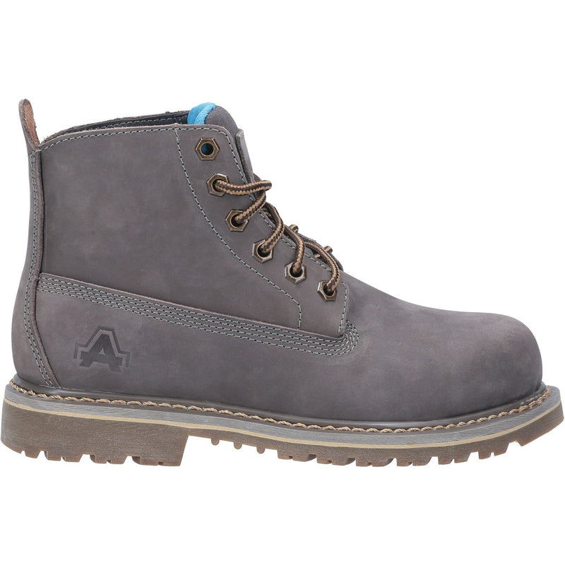 Close-up of the patterned lining inside the AS105 Mimi boot.