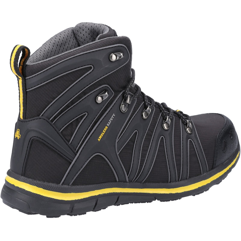 Side view of the AS254 boot showing the convenient zip fastener.
