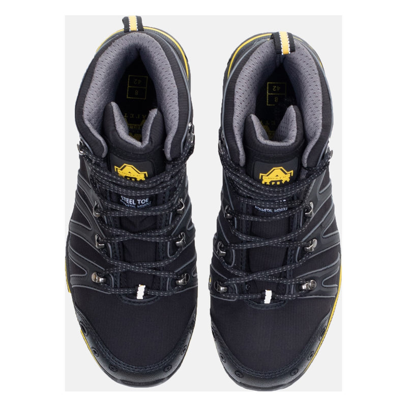 Side profile lifestyle image of the AS254 safety boot.