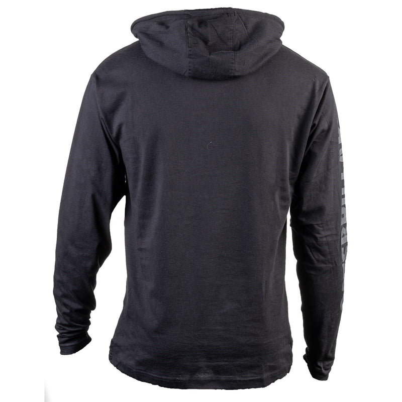 Caterpillar Hooded Long Sleeve Tee