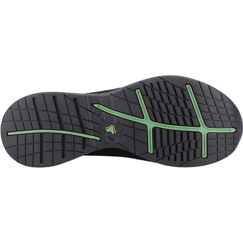Top-down view of the 609 safety trainers.