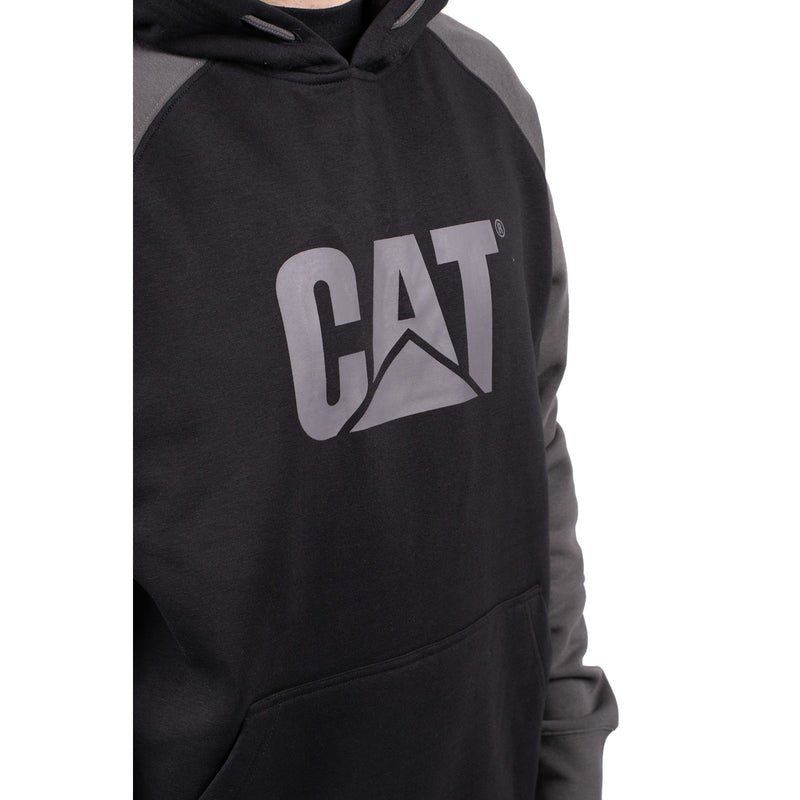 Caterpillar Raglan Hooded Sweatshirt