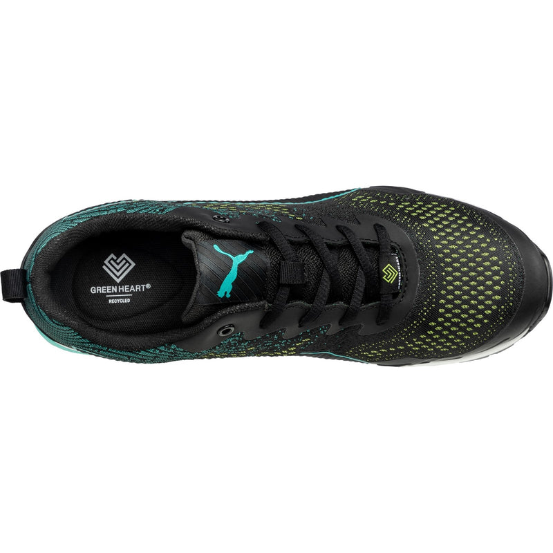 Puma Safety Vivid Green Heart Low Trainer