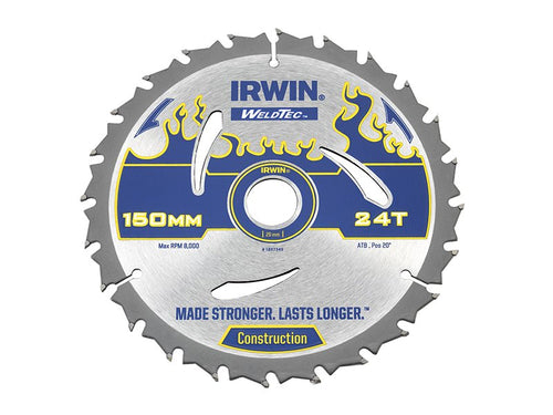 IRWIN Weldtec Circular Saw Blade, ATB