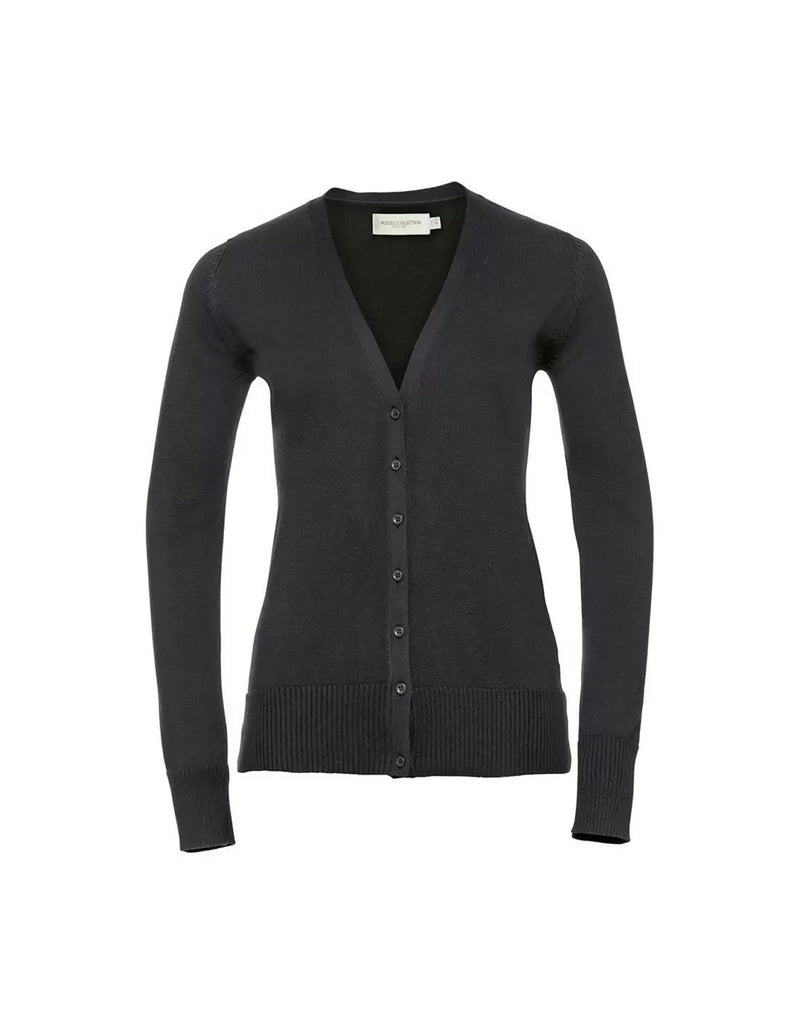 Russell Ladies V-Neck Knitted Cardigan