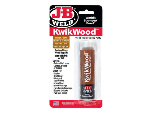 J-B Weld KwikWood Epoxy Putty 28g