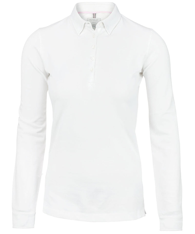 Nimbus Womens Carlington Deluxe Long Sleeve Polo