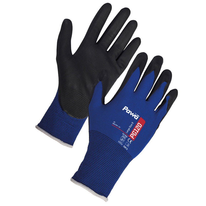Blue Supertouch Pawa PG120 Gloves