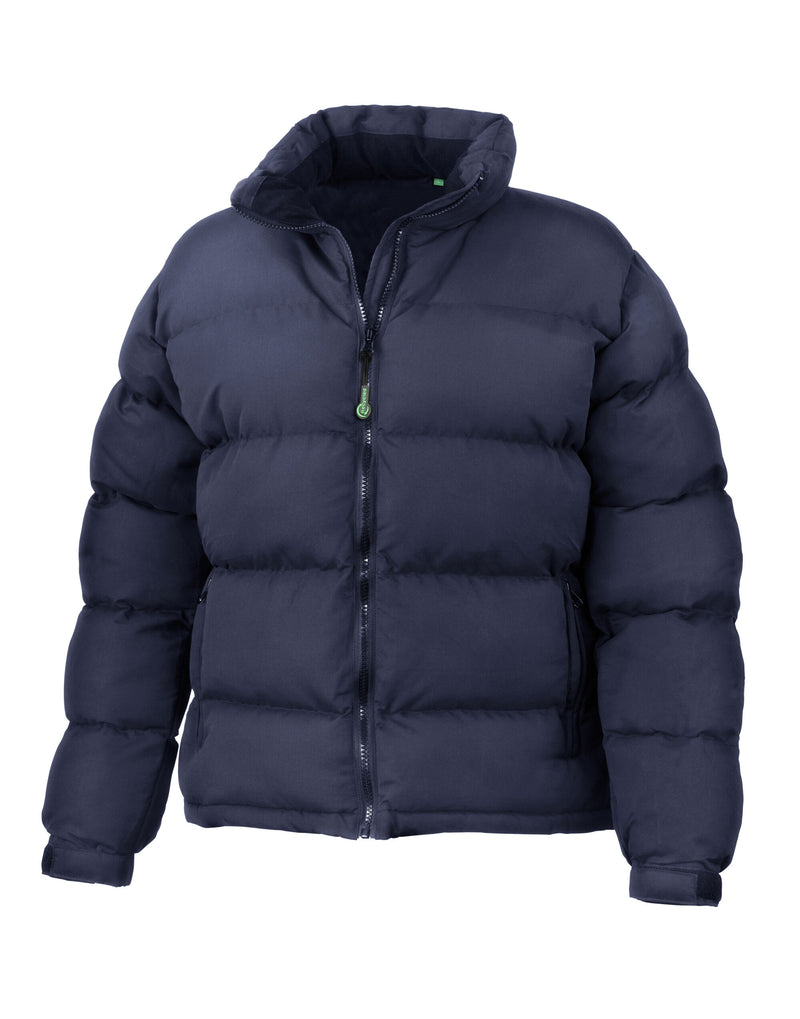 Result Urban Outdoor Wear Ladies' Recycled Holkham Down Feel Jacket - Navy