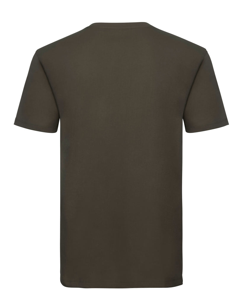 Russell Pure Organic Men'S T - Dark Olive
