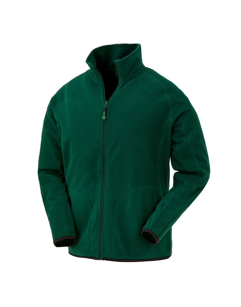 Result Recycled Recycled Microfleece Jacket - Forest Green